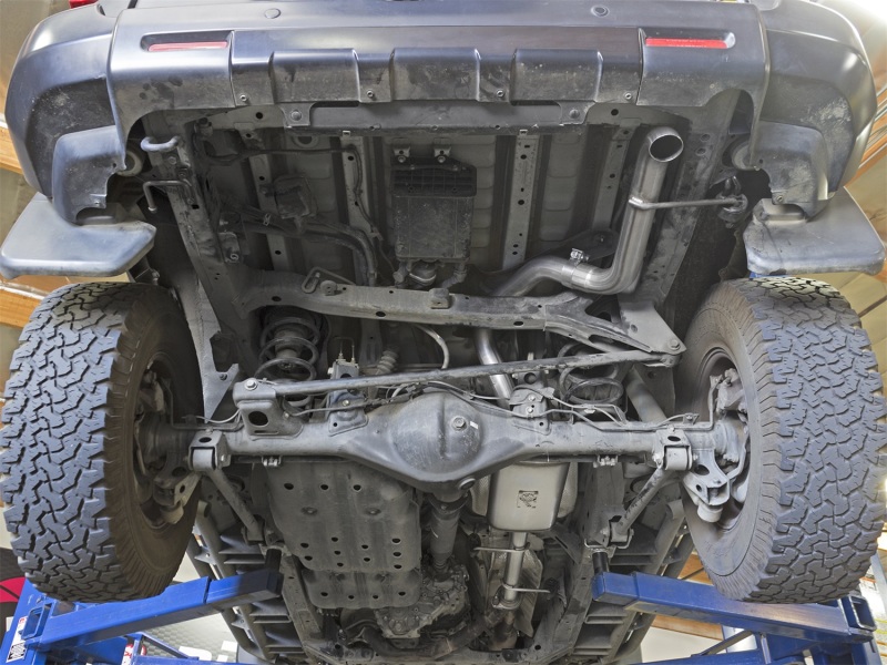 aFe Scorpion 2-1/2in Aluminized Steel Cat-Back Exhaust 07-17 Toyota FJ Cruiser V6 4.0L - Image 2