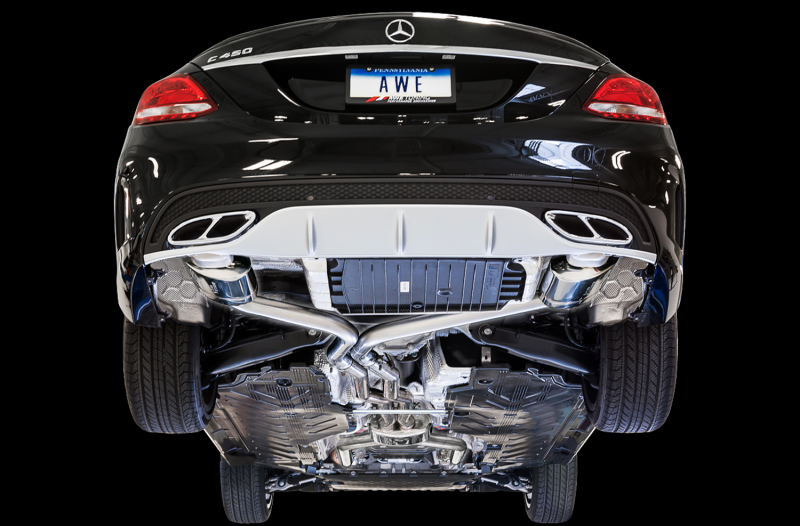 AWE Tuning Mercedes-Benz W205 C450 AMG / C400 Touring Edition Exhaust - Image 2