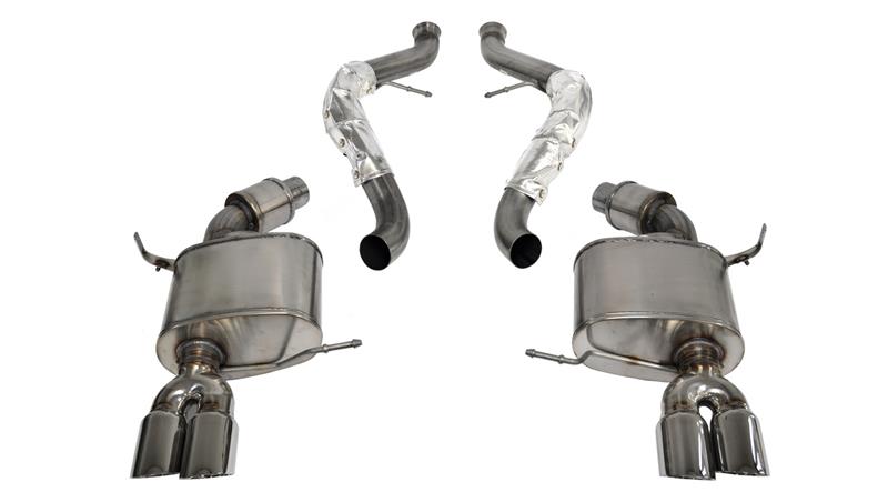 Corsa 2008-2012 BMW M3 E90 Polished Sport Cat-Back Exhaust - Image 7