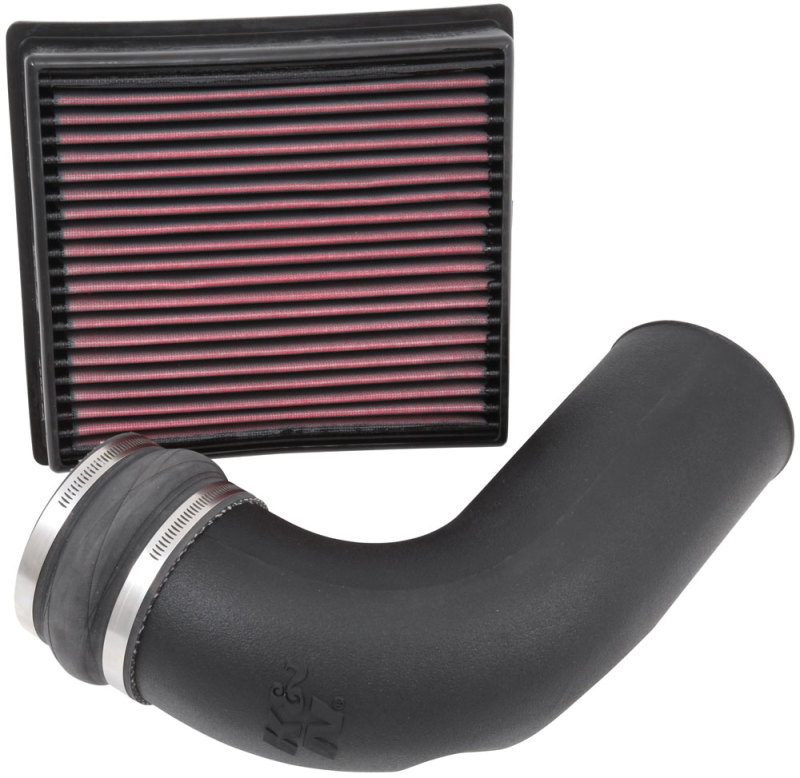 K&N 13-15 RAM 2500/3500 L6-6.7L DSL Performance Intake Kit - Image 2