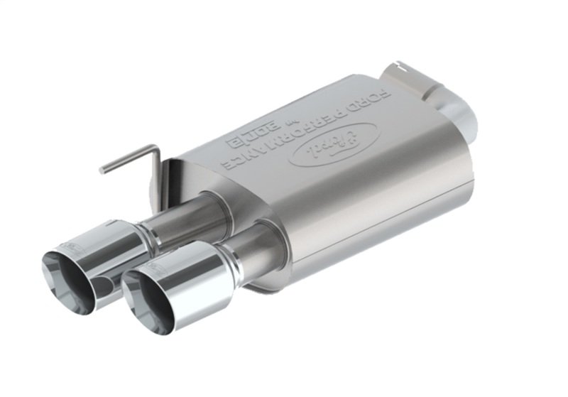 Ford Racing 2024 Mustang 5.0L Touring Non-Active Cat-Back Exhaust w/GT Valance - Chrome Tip - Image 4