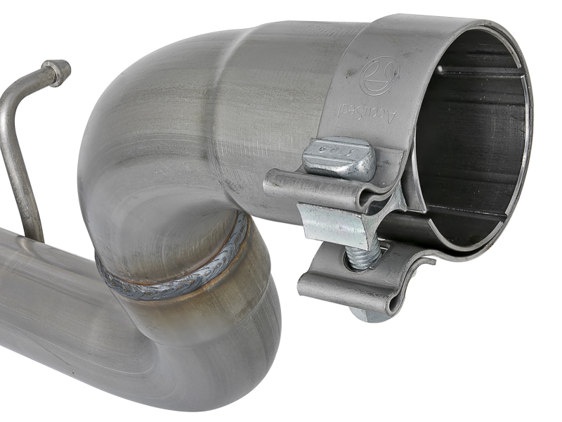aFe MACH Force-Xp Axle-Back Exhaust System w/Black Tip 18-20 Jeep Wrangler L4-2.0T / V6-3.6L - Image 3