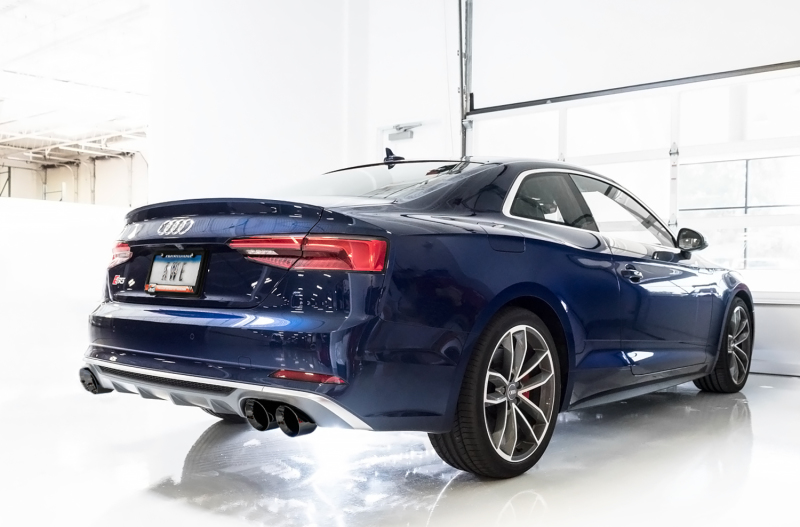 AWE Tuning Audi B9 S5 Coupe SwitchPath Exhaust w/ Black Diamond Tips (102mm) - Image 2