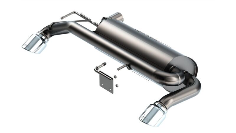 Borla 21-22 Ford Bronco 2.7L V6 4WD Touring Axle Back Exhaust w/ Bright Chrome Tips - Image 4