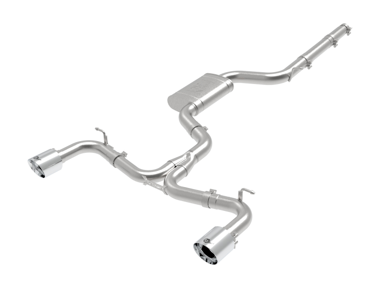 aFe MACHForce XP 3in-2.5in SS Exhaust Cat-Back 18-19 Volkswagen GTI (MK7.5) L4-2.0L (t) - Polished - Image 10