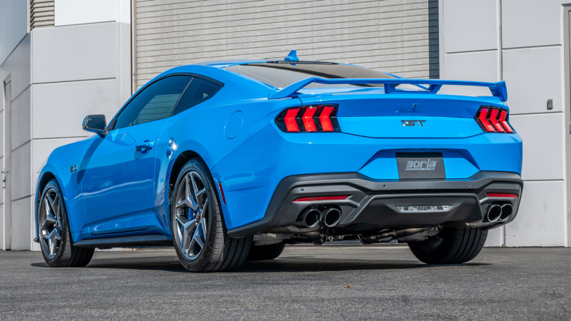 Borla 2024 Ford Mustang GT 5.0L V8 w/ Active Exhaust S-Type Axle-Back Exhaust System - Black Chrome - Image 3