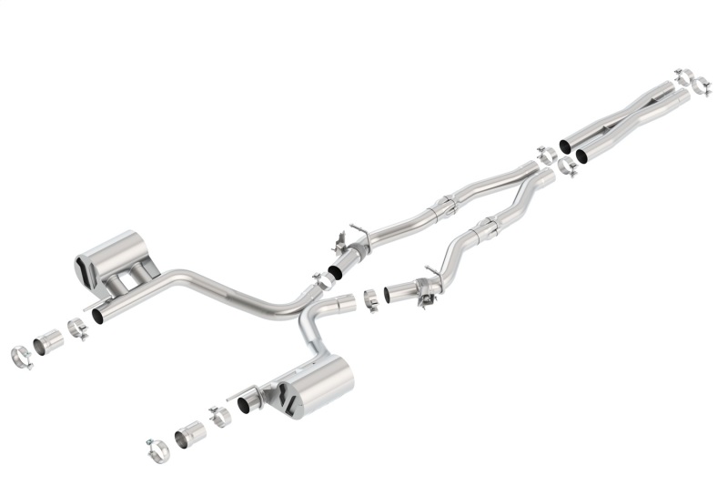 Borla 16-17 Dodge Challenger R/T 5.7L MT/AT ATAK Catback Exhaust (w/MDS Valves ONLY) - Image 3