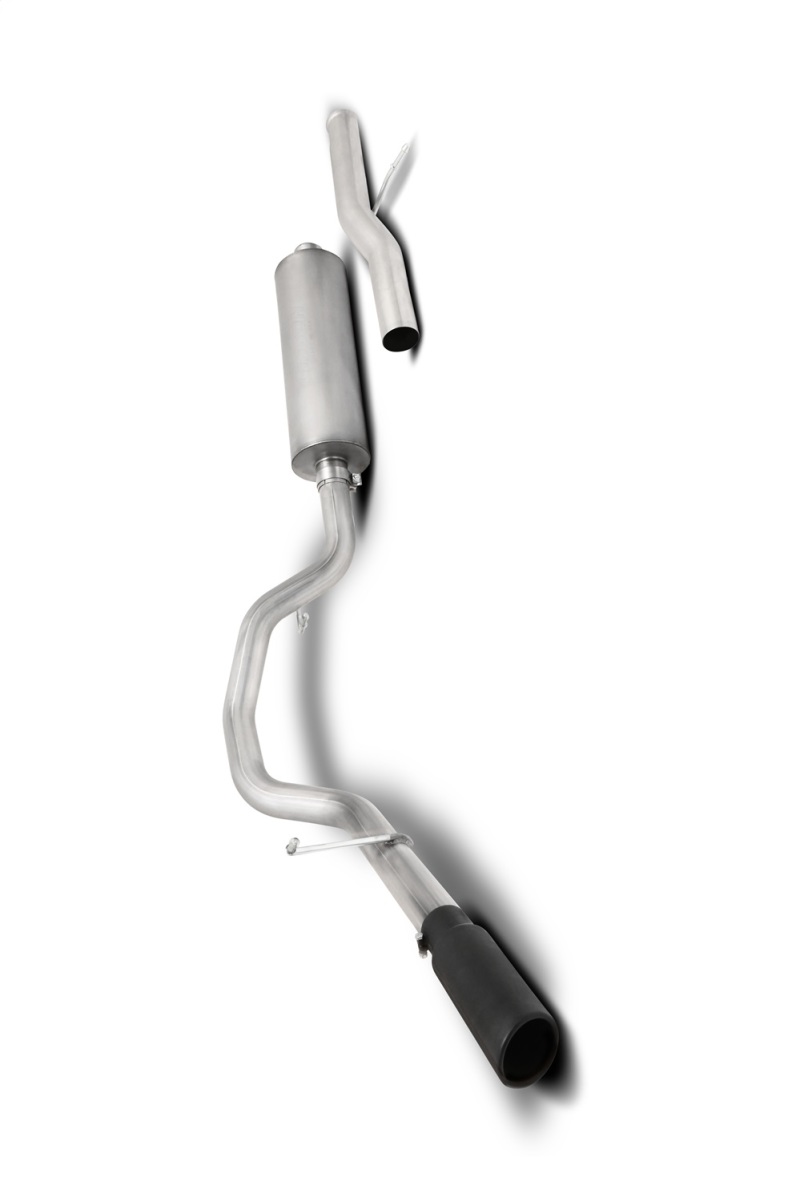 Gibson 21-22 GMC Yukon/Chevrolet Tahoe 5.3L 2/4wd Cat-Back Single Exit Exhaust - Stainless - Image 2