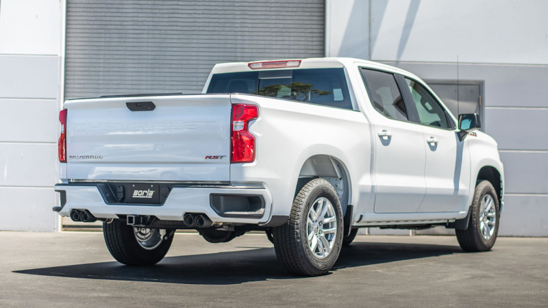 Borla 2024 Chevy Silverado 1500 6.2L V8 Touring Catback Exhaust w/ Simulator - CF Black Anodized - Image 3