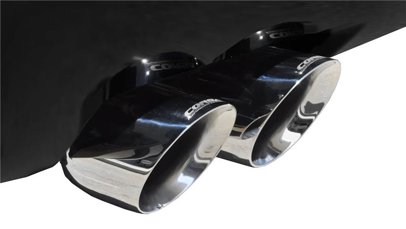 Corsa 2012-2014 Cadillac Escalade DUB 6.2L V8 Polished Sport Cat-Back Exhaust - Image 9