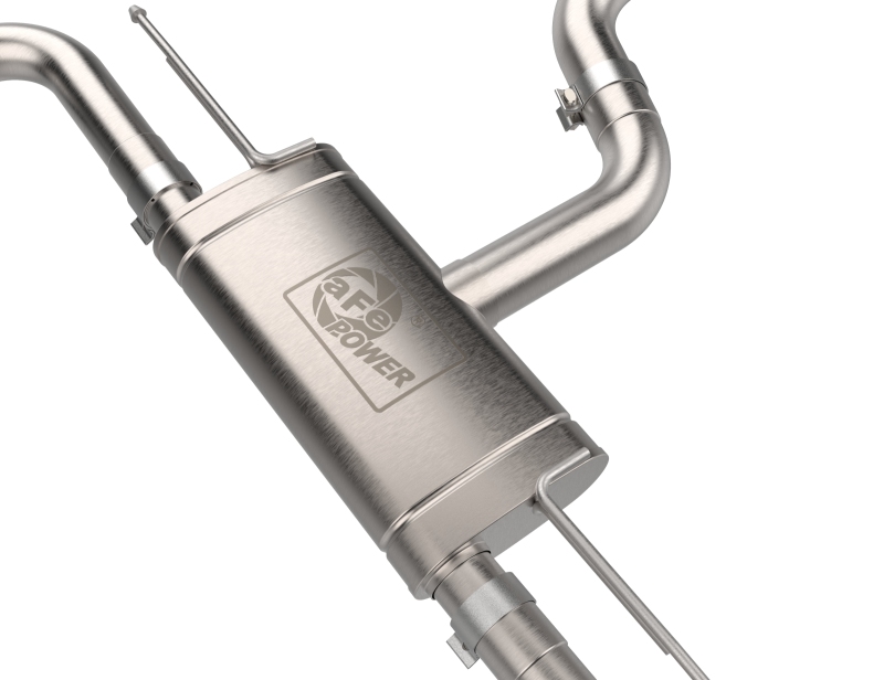 aFe 22-24 Volkswagen GTI MACH Force-Xp 3 to 2-1/2 IN Stainless Steel Cat-Back Exhaust w/Black Tip - Image 2