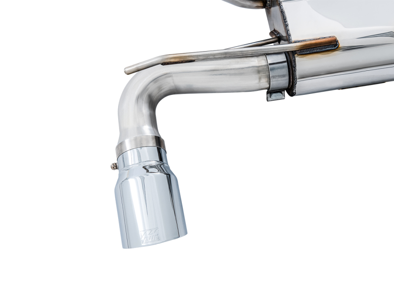 AWE Tuning Ford Focus RS SwitchPath Cat-back Exhaust - Chrome Silver Tips - Image 4