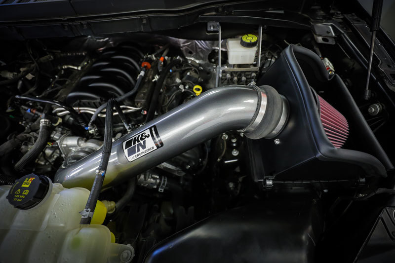 K&N 2021+ Ford F-150 V8-5.0L F/I High Flow Performance Intake Kit - Image 6