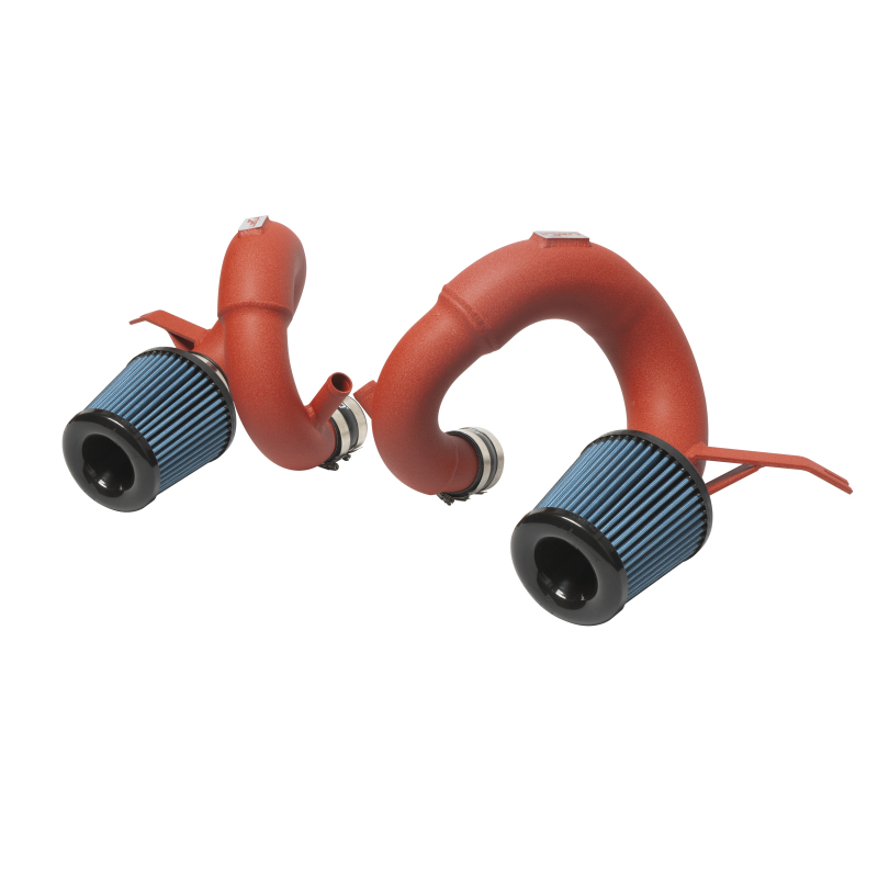 Injen 19-21 Genesis G70 V6-3.3L Twin Turbo SP Short Ram Air Intake System - Wrinkle Red - Image 9