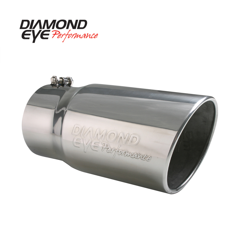 Diamond Eye TIP 4in-5inX12in BOLT-ON ROLLED ANGLE 15-DEGREE ANGLE CUT: EMBOSSED DIAMOND EYE - Image 2