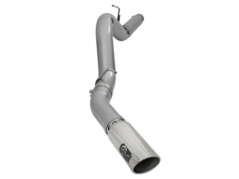 aFe LARGE Bore HD 5in Exhausts DPF-Back SS w/ Pol Tips 16-17 GM Diesel Truck V8-6.6L (td) LML/L5P - Image 2