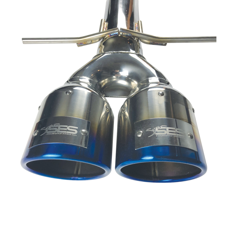 Injen 17-20 Honda Civic Si 1.5L Turbo (Sedan Only) 3in Cat-Back Stainless Steel Exhaust - Image 8