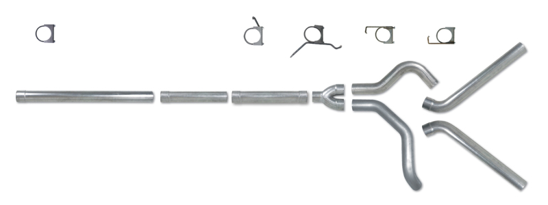 Diamond Eye KIT 4in Catback MFLR RPLCMENT PIPE DUAL SS: 2004.5-2007.5 DODGE CUMMINS 600 - Image 5