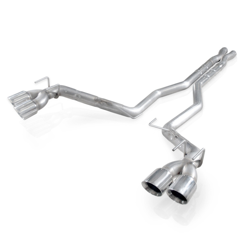 Stainless Works 2012-15 Camaro ZL1 6.2L 3in Catback Dual Chambered Exhaust X-Pipe Resonator Deletes - Image 2