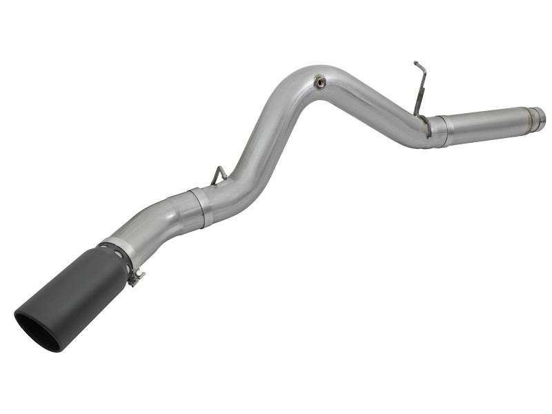 aFe LARGE Bore HD 5in Exhausts DPF-Back SS w/ Black Tips 16-17 GM Diesel Truck V8-6.6L (td) LML/L5P - Image 3