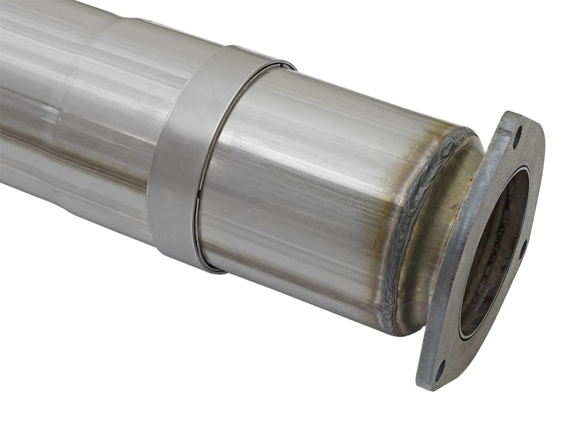 aFe ATLAS 5in DPF-Back Alum Steel Exhaust System w/Black Tip 2017 Ford Diesel Trucks V8-6.7L (td) - Image 8