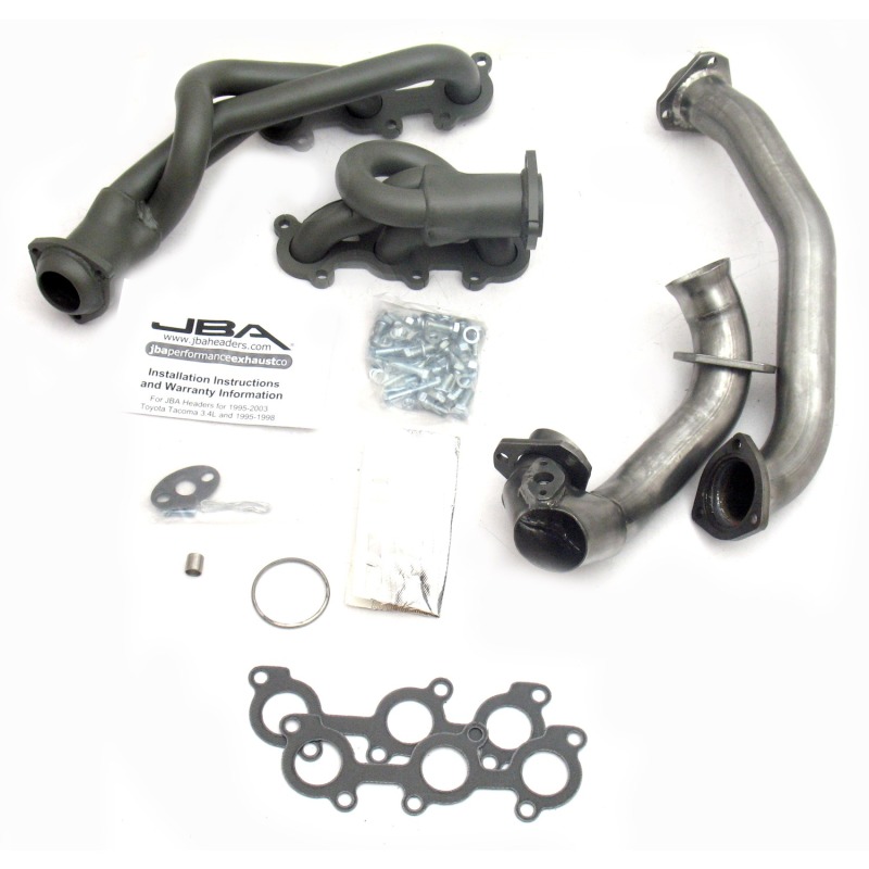 JBA 01-04 Toyota 3.4L V6 w/o EGR 1-1/2in Primary Ti Ctd Cat4Ward Header - Image 2