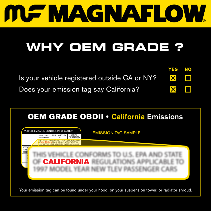 MagnaFlow Conv DF Mercedes ML430 99-02 Driver Side OEM - Image 4