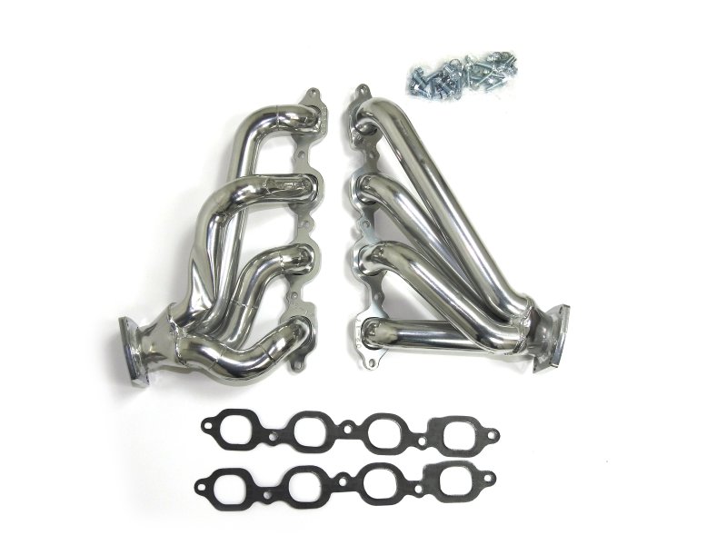 JBA 16-20 Chevrolet Camaro 6.2L LT 1-3/4in Primary Silver Ctd Cat4Ward Header (2016 Carb Exempt) - Image 2