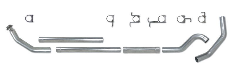 Diamond Eye KIT 4in Turbo Back MFLR RPLCMENT PIPE SGL AL: 98.5 - 02 DODGE CUMMINS 5.9L - Image 5