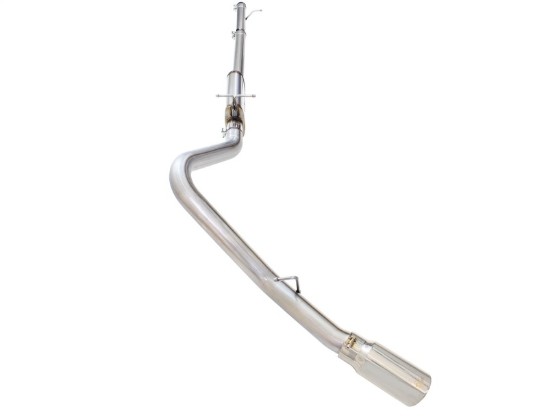 aFe MACHForce XP Exhaust 3in-3.5in SS Single Side Ext CB w/ Polish Tip 99-04 Ford F-250 V8 5.4L/6.8L - Image 7