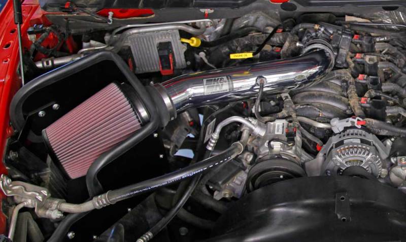 K&N 2013 Dodge Ram 1500 V8-4.7L High Flow Performance Air Intake Kit - Image 9