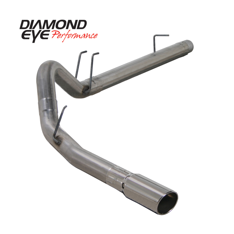 Diamond Eye KIT 4in DPF-BACK SGL SS 08-09 6 4L F250/F350 PCKGD BX46X14X14OD EL-PL 44inX13 5inX13 5in - Image 5