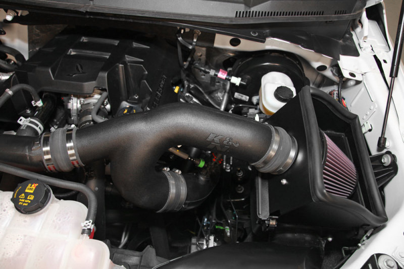 K&N 2015 FORD F150 2.7L V6 Performance Intake Kit - Image 8