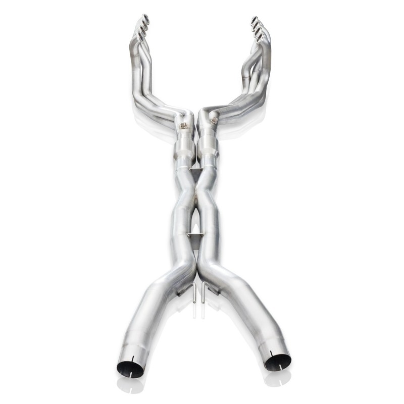 Stainless Works 2014-18 Corvette 6.2L Headers 2in Primaries w/ High-Flow Cats X-Pipe - Image 10