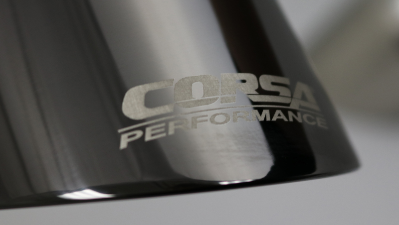 Corsa 2011-2024 Single Universal 2.5in Inlet / 4.5in Outlet Black PVD Pro-Series Tip Kit - Image 3