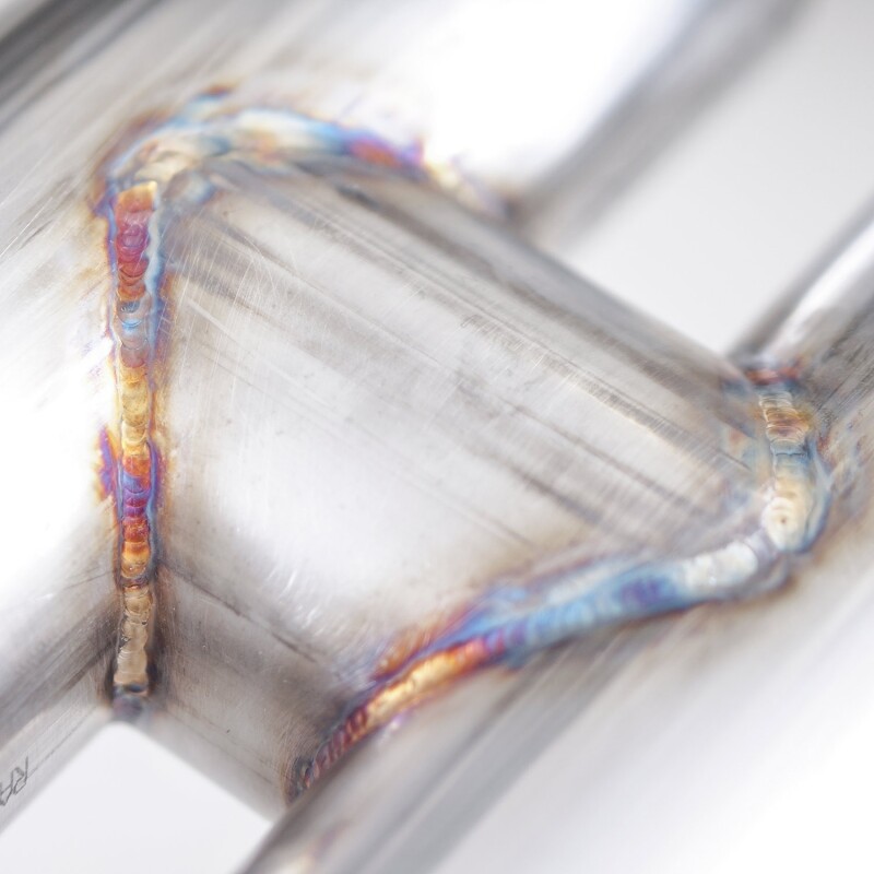 Stainless Works 2018+ Ford Mustang GT 3in Legend Series Catback H-Pipe w/Active Valves & Quad Tips - Image 6