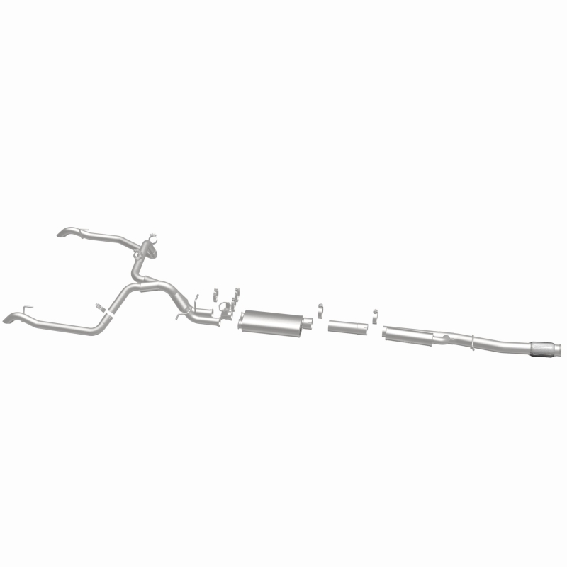 MagnaFlow 24-25 Chevrolet/GMC Silverado/Sierra 1500 ZR2/AT4X Overland Series Cat-Back Exhaust System - Image 8