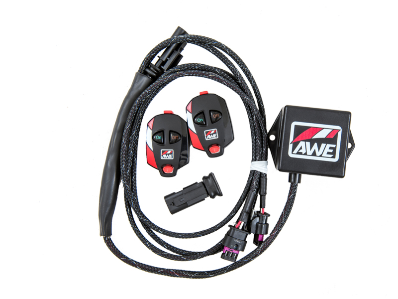 AWE Tuning Ford Focus RS SwitchPath Cat-back Exhaust - Diamond Black Tips - Image 3