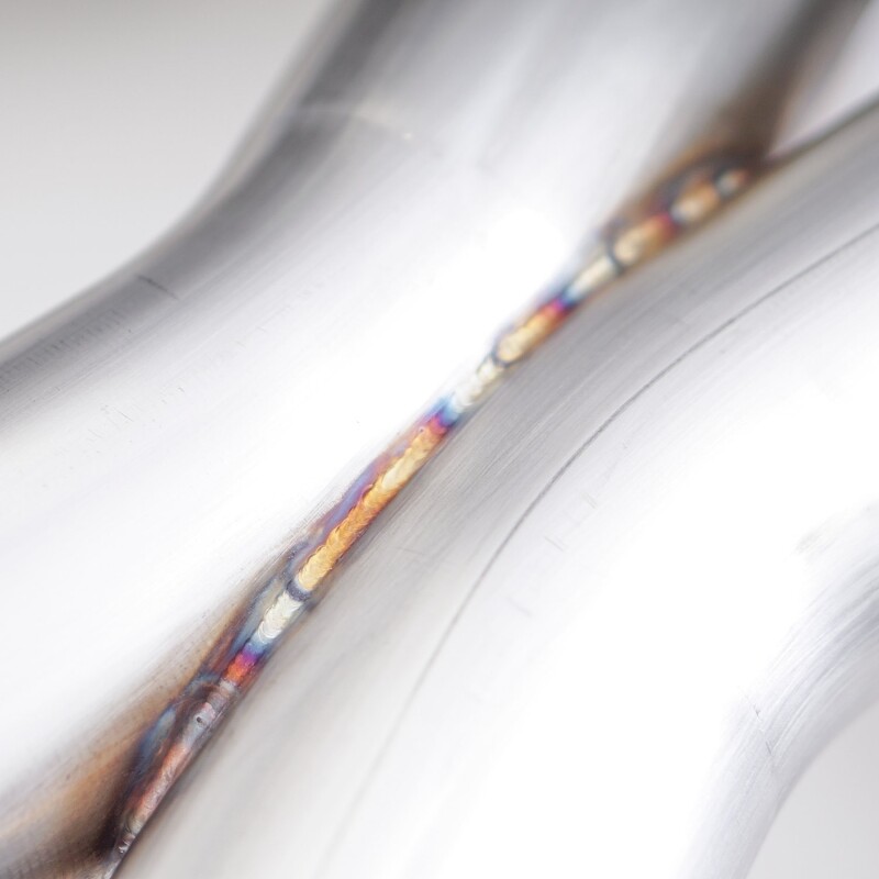 Stainless Works 18-21 Ford Mustang GT 3in Legend Series Catback X-Pipe w/Quad Tips w/o Active Valves - Image 5