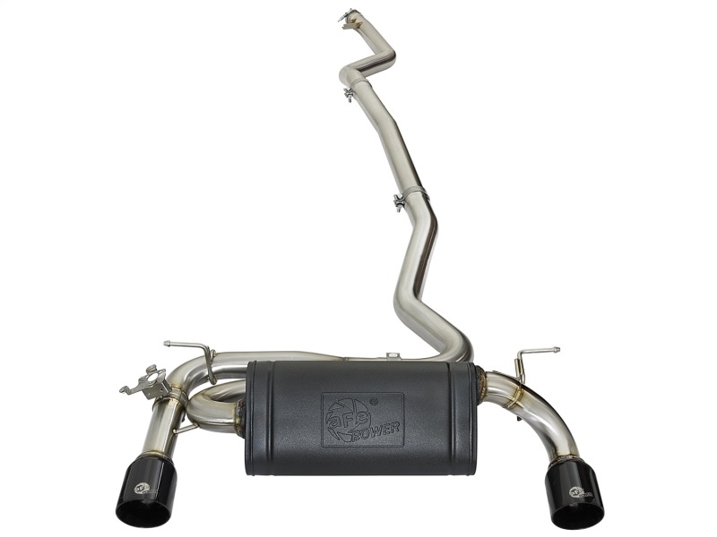 aFe MACHForce XP Exhausts Cat-Back SS 16-17 BMW 340i/iX 440i/iX (F3X) L6-3.0L (B58) w/Black Tips - Image 7