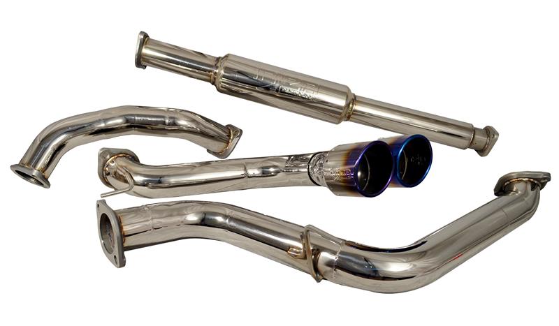 Injen 13--19 Ford Focus ST 2.0L (t) 3.00in Cat-Back Stainless Steel Exhaust System w/Titanium Tip - Image 9