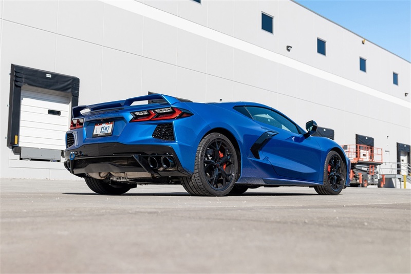 Corsa 2020-25 Corvette C8 3in Valved Cat-Back 4.5in Pol Quad Tips - Fits Factory Perf Exhaust w/ AFM - Image 6