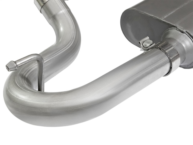 aFe Scorpion 2-1/2in Aluminized Steel Cat Back Exhaust 07-17 Jeep Wrangler V6-3.6/3.8L (4 Dr) - Image 6