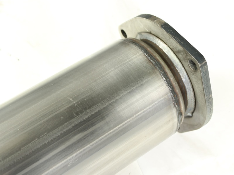 aFe MACHForce XP 5in DPF-Back Stainless Steel Exh Sys, polished tip,Ford Diesel Trucks 11-14 V8-6.7L - Image 6