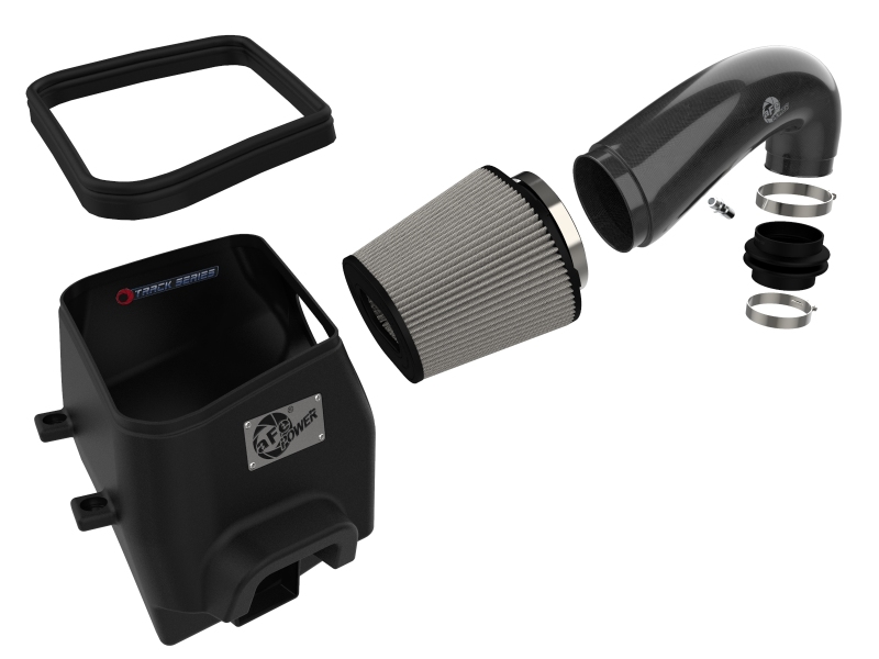 aFe 19-20 Dodge RAM 1500 5.7L Track Series Carbon Fiber Cold Air Intake System w/Pro DRY S Filter - Image 2
