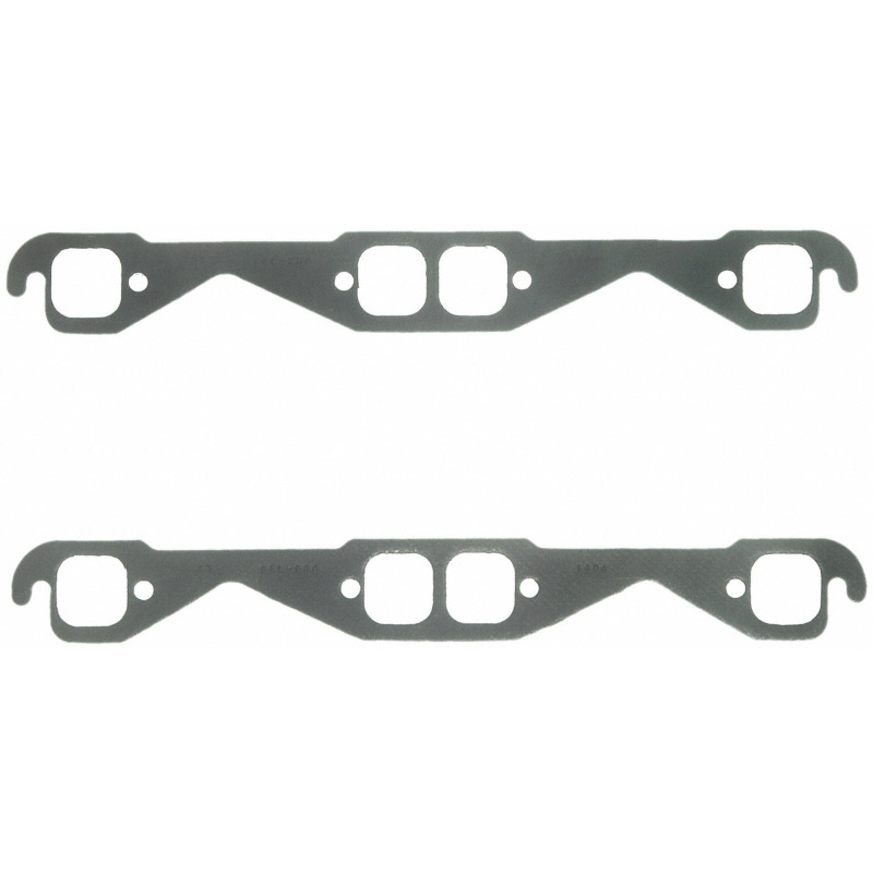 Fel-Pro Chevrolet Small Block 262/265/267/283/302 Exhaust Manifold Gasket Set - 1.50x1.50in Port
