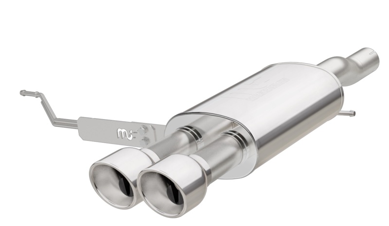 MagnaFlow 14-17 Mini Cooper L4 2.0L (Hatch Excl. 4-Door) 2.5in Pipe Dual-Tip Axle-Back Exhaust - Image 2