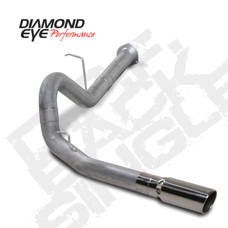 Diamond Eye KIT 4in DPF-BACK Single AL 07.5-10 CHEVY 6 6L 2500/3500 PCKGD BX46X14X14OD EL-PL - Image 3