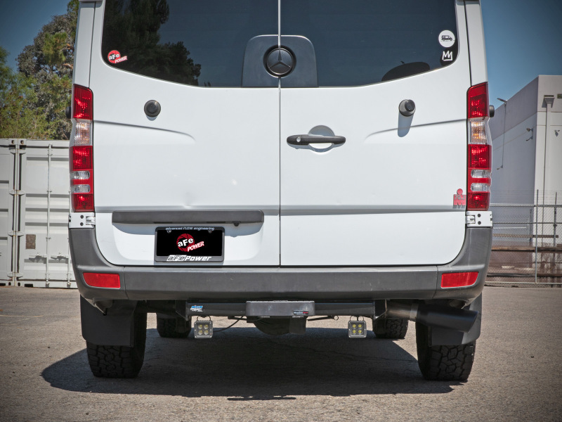 aFe Vulcan Series 3in 304SS DPF-Back Exhaust w/ Black Tip 14-18 Mercedes-Benz Sprinter 2500 - Image 9