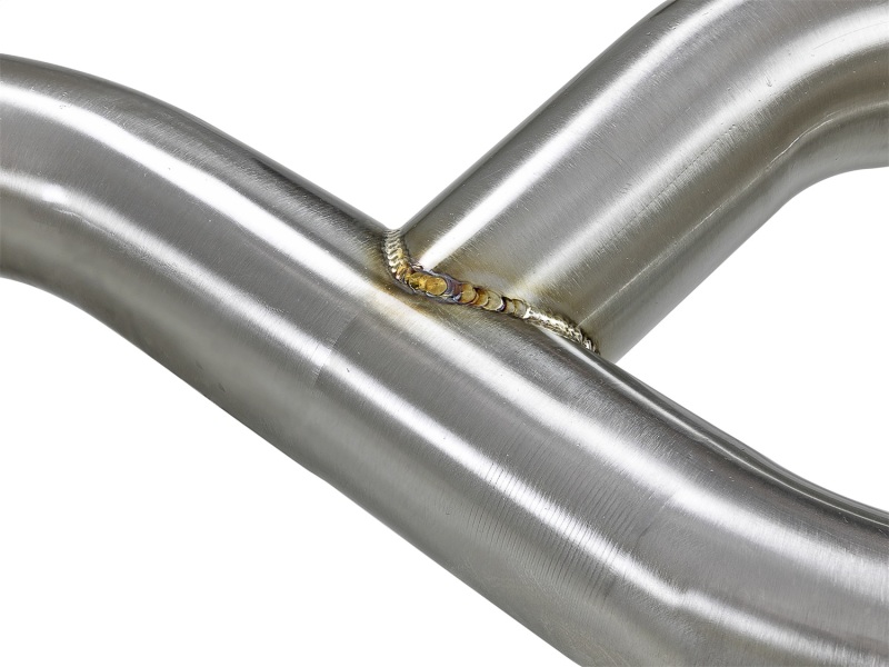 aFe MACHForce XP 08-13 BMW 135i L6-2.0L N54/N55 3in. 304 SS Axle-Back Exhaust w/Polished Tips - Image 4